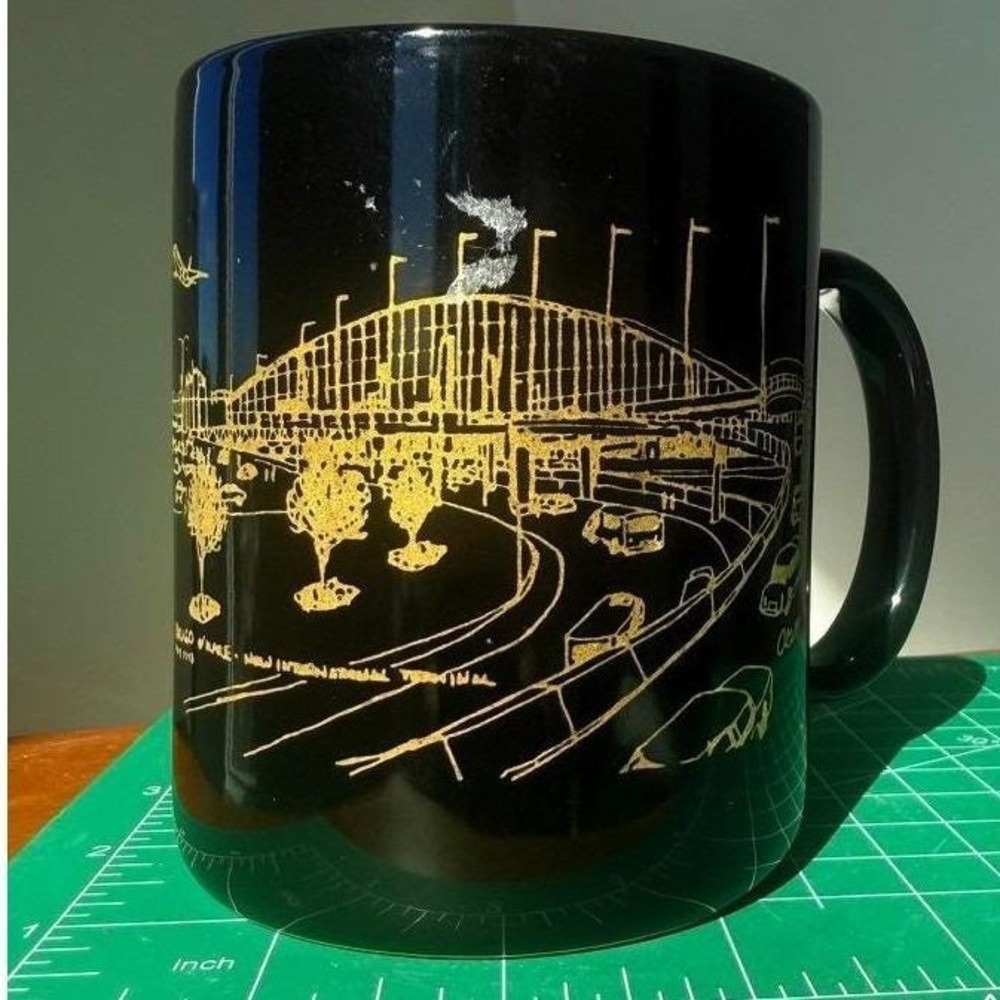 O'Hare Transit System Dedication Mug May‎ 27 1993
